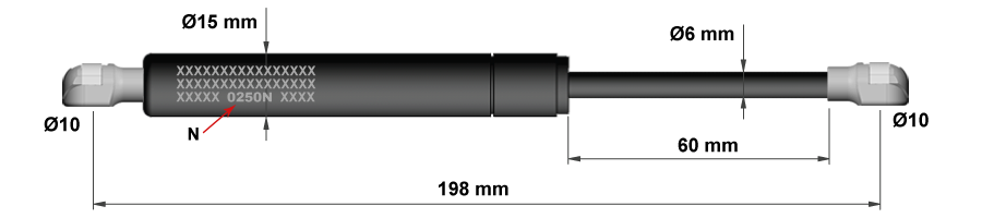 Modelo 1, dimensões