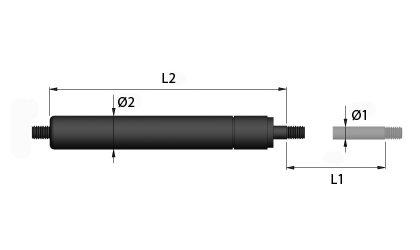 Technical drawing - TGF-8-20-100